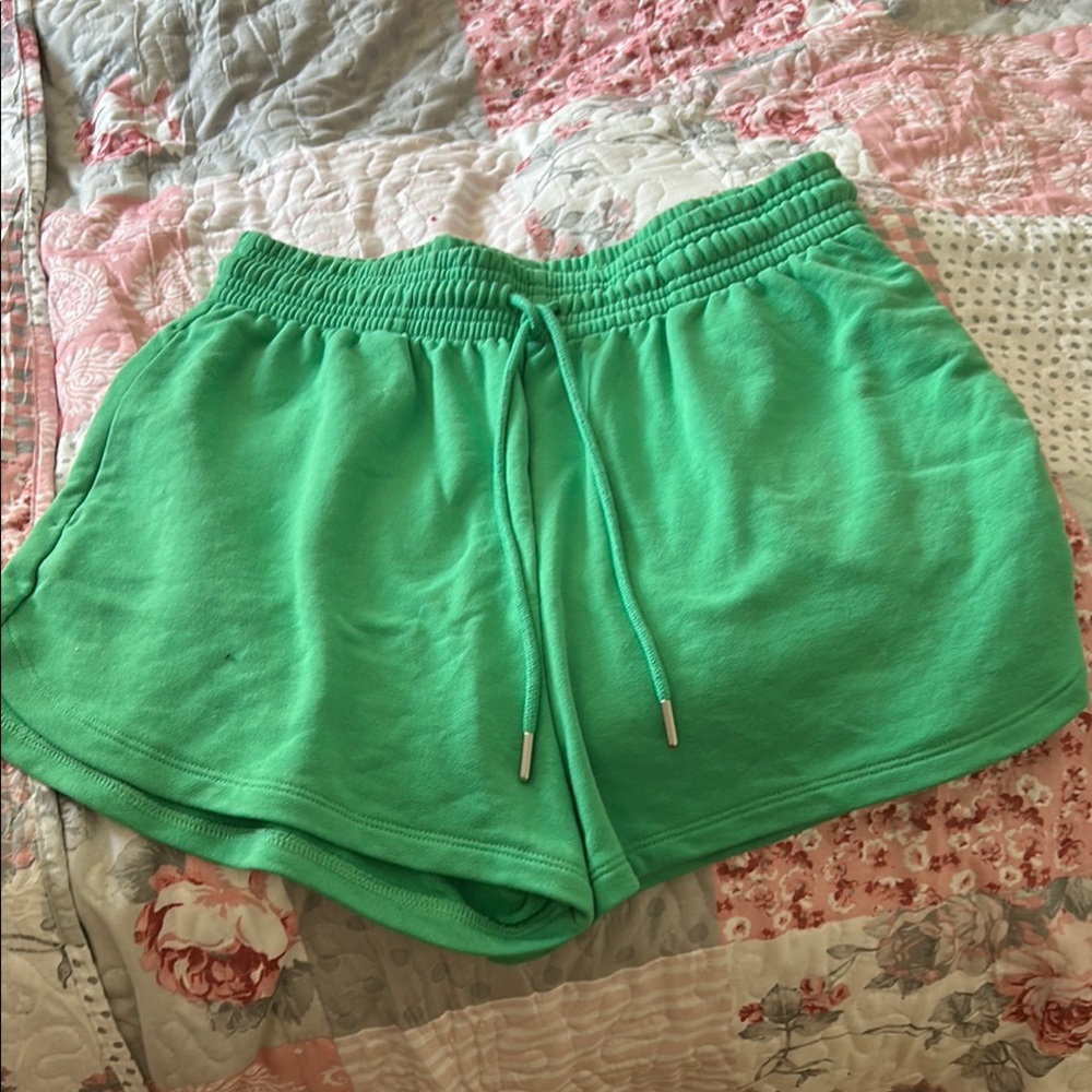 Green Women's Shorts